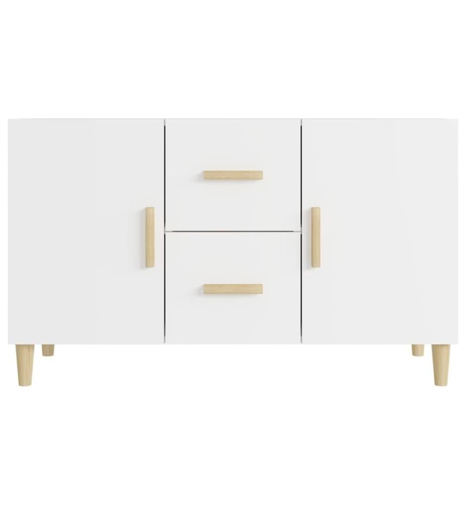 Sideboard Weiss 100x36x60 cm Holzwerkstoff