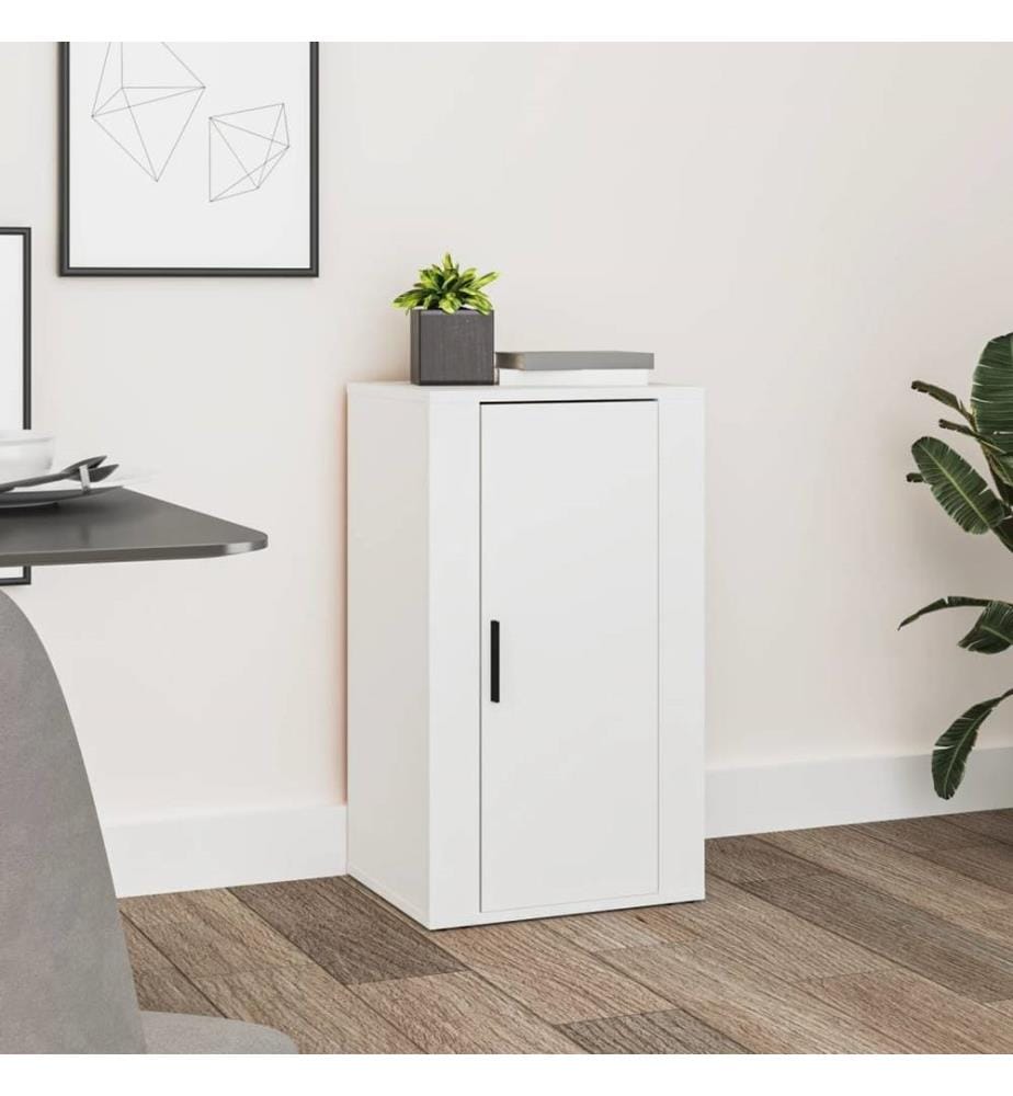 Sideboard Weiss 40x33x70 cm Holzwerkstoff