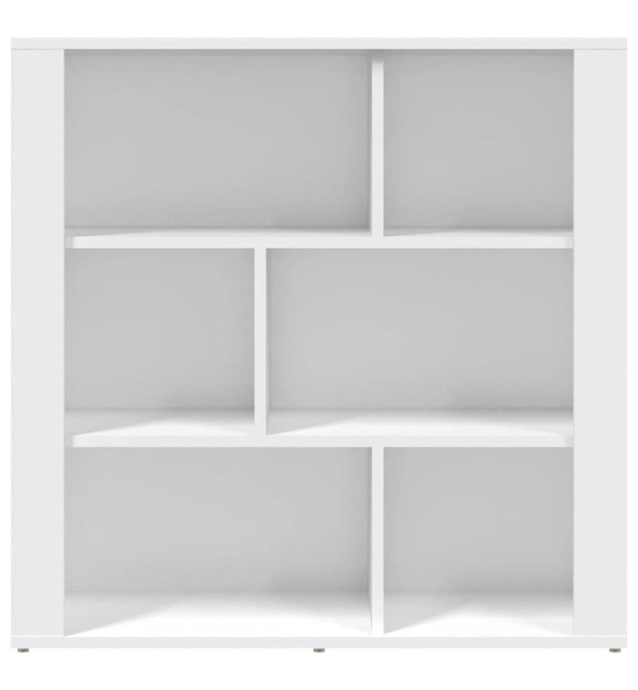 Sideboard Weiss 80x30x80 cm Holzwerkstoff