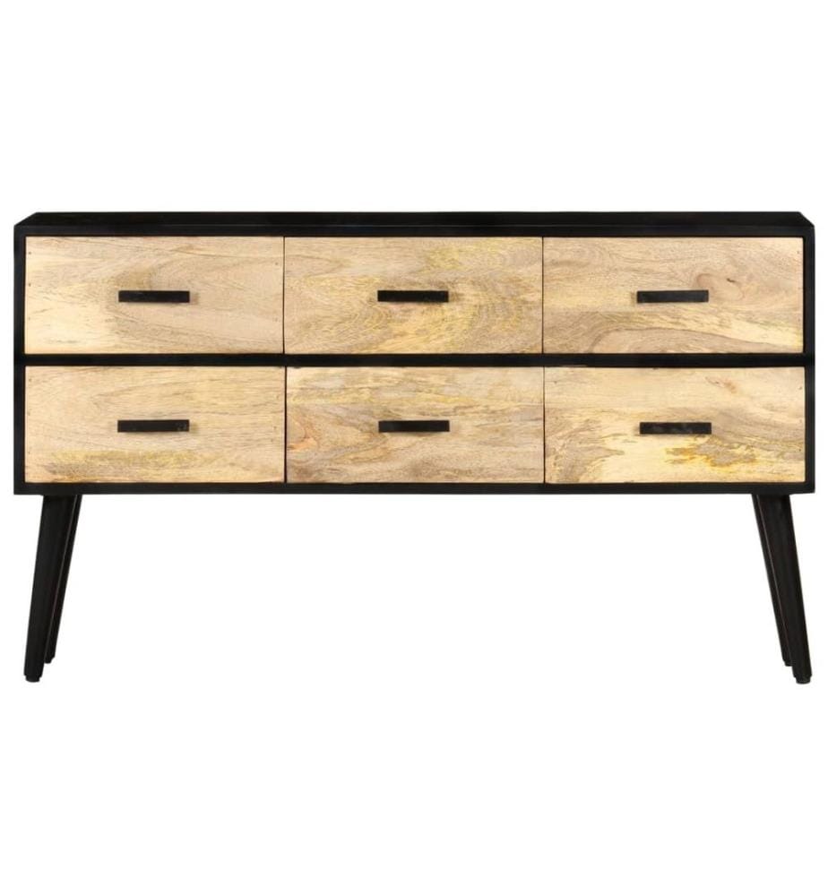 Sideboard 110x33x64 cm Massivholz Mango