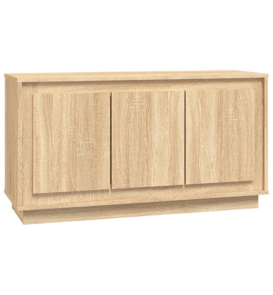 Sideboard Sonoma-Eiche 102x35x55 cm Holzwerkstoff