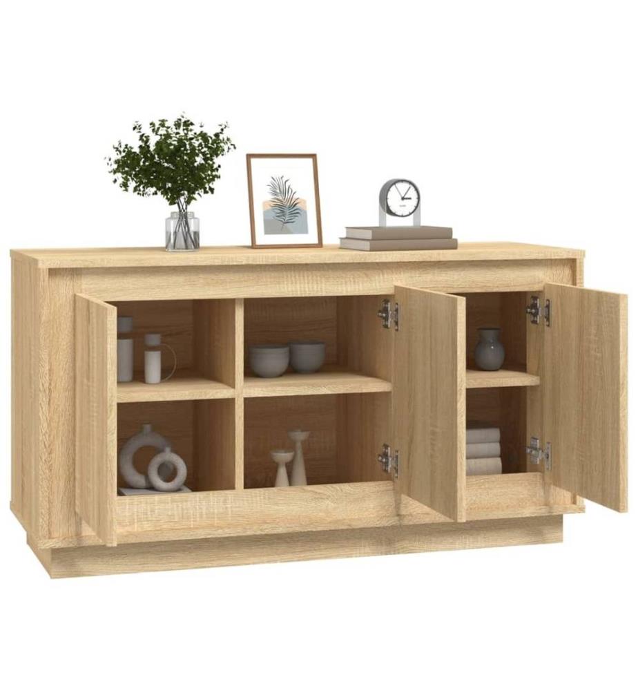 Sideboard Sonoma-Eiche 102x35x55 cm Holzwerkstoff