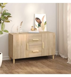 Sideboard Sonoma-Eiche 100x36x60 cm Holzwerkstoff