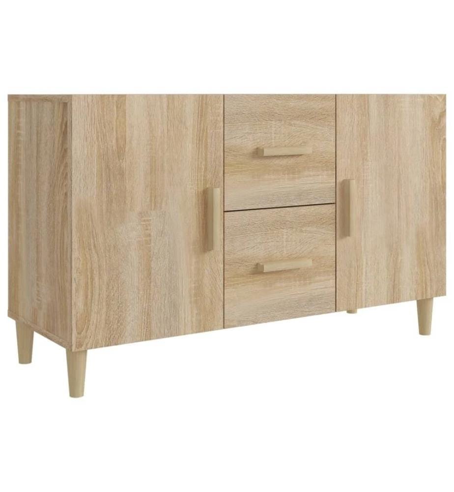 Sideboard Sonoma-Eiche 100x36x60 cm Holzwerkstoff