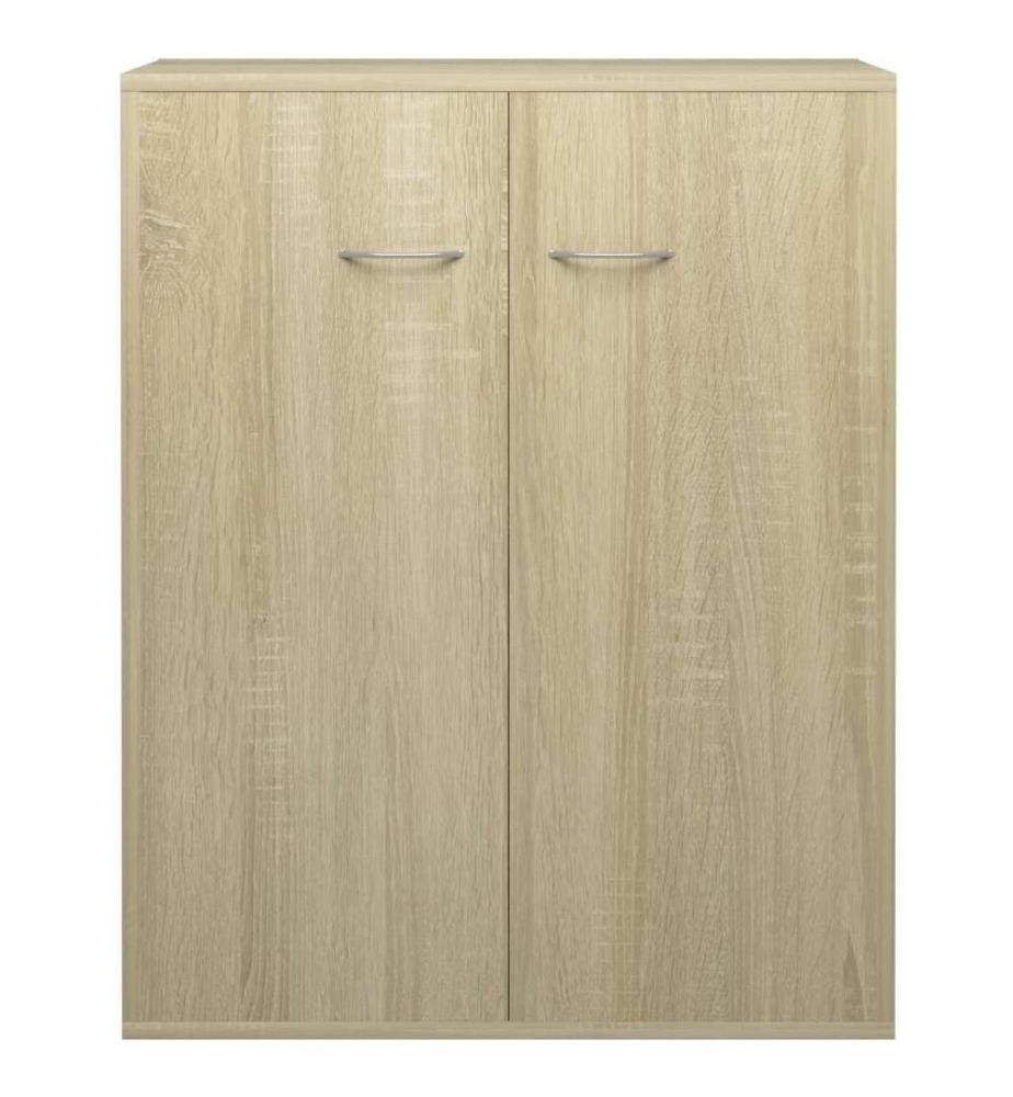 Sideboard Sonoma-Eiche 60x30x75 cm Holzwerkstoff