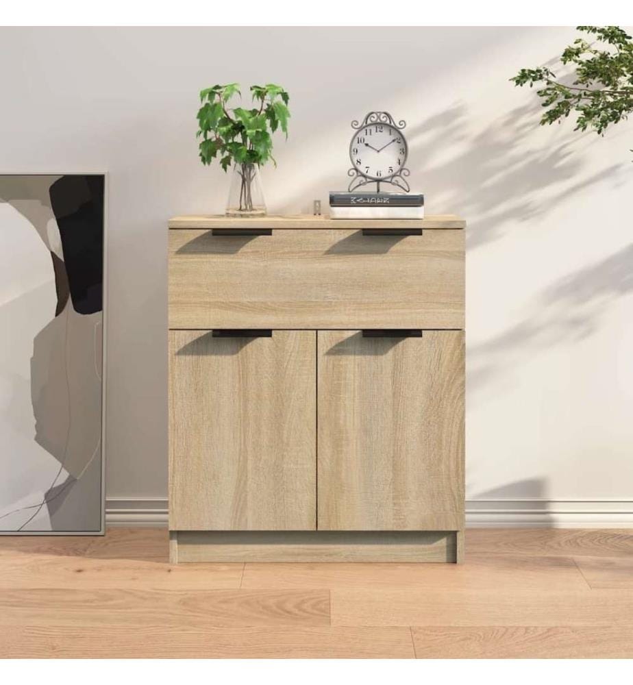 Sideboard Sonoma-Eiche 60x30x70 cm Holzwerkstoff