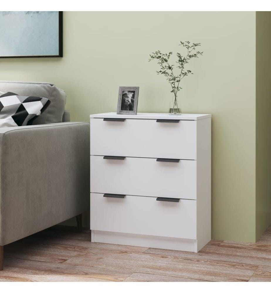 Sideboard Weiss 60x30x70 cm Holzwerkstoff