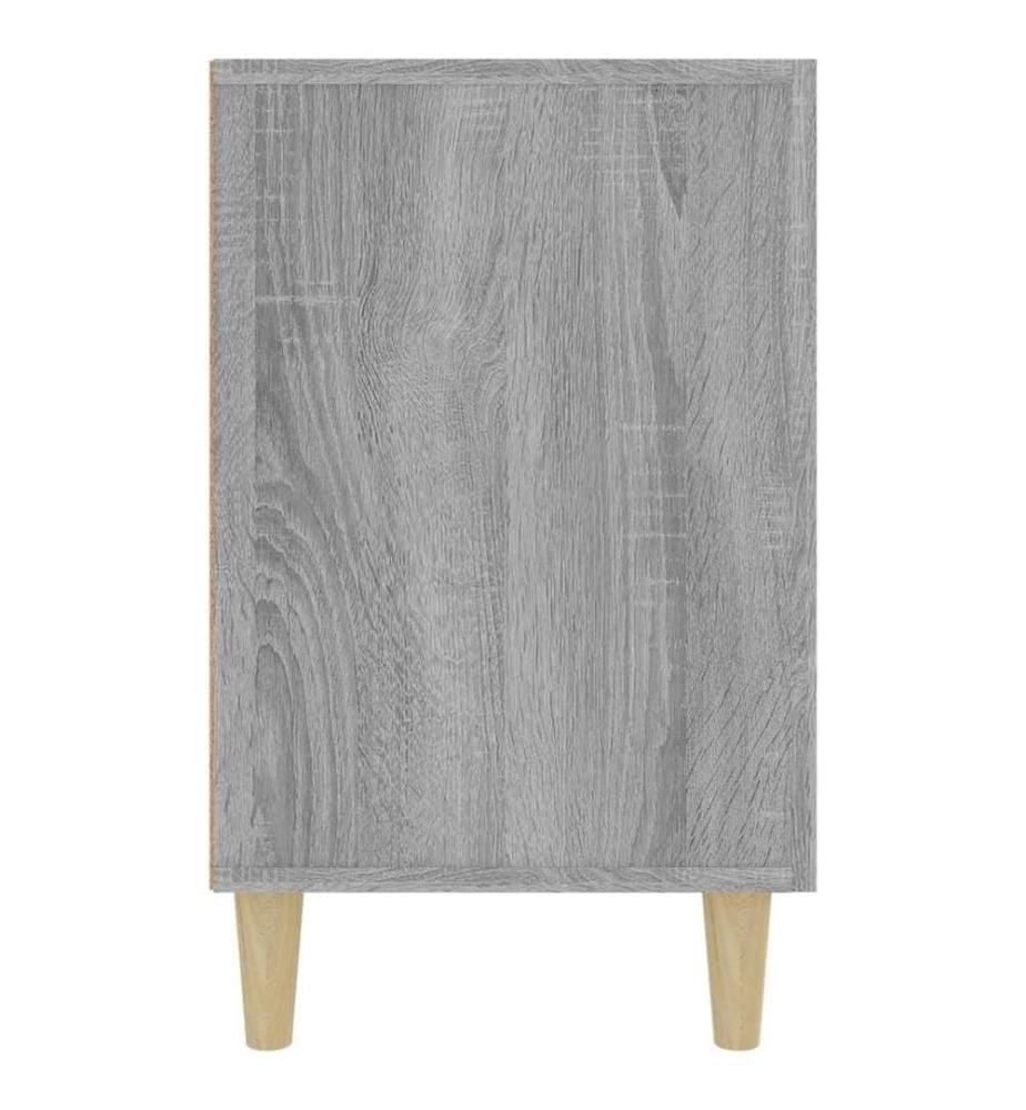 Sideboard Grau Sonoma 100x36x60 cm Holzwerkstoff