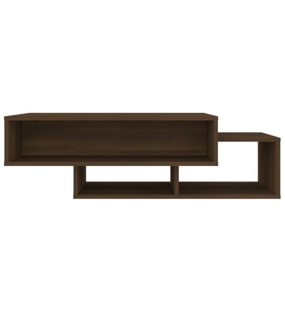 Couchtisch Braun Eichen-Optik 105x55x32 cm Holzwerkstoff