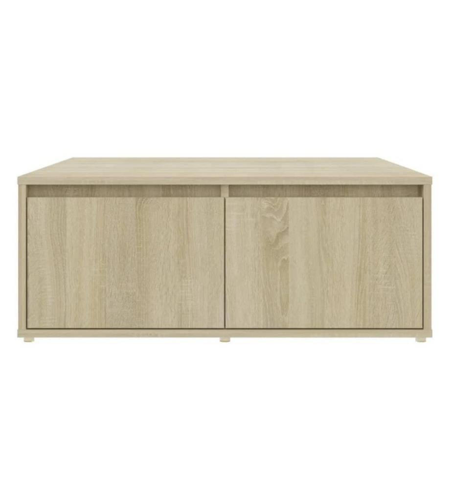 Couchtisch Sonoma-Eiche 80x80x31 cm Holzwerkstoff
