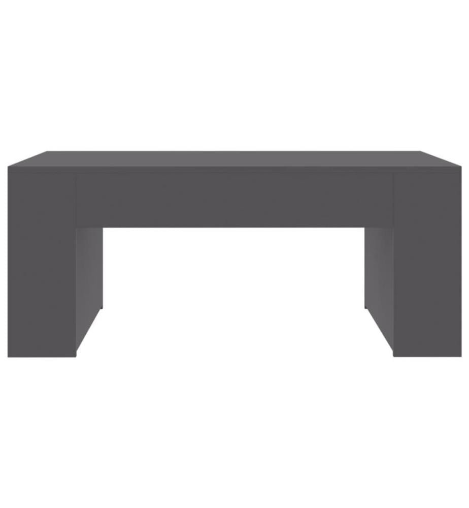 Couchtisch Grau 100x60x42 cm Holzwerkstoff