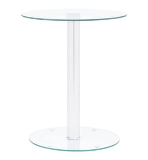 Couchtisch Transparent 40 cm Hartglas