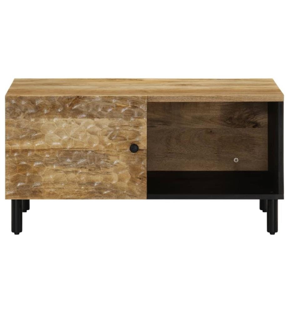 Couchtisch 80x50x40 cm Massivholz Mango
