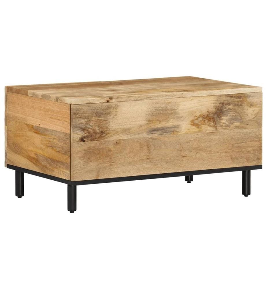 Couchtisch 80x50x40 cm Massivholz Mango