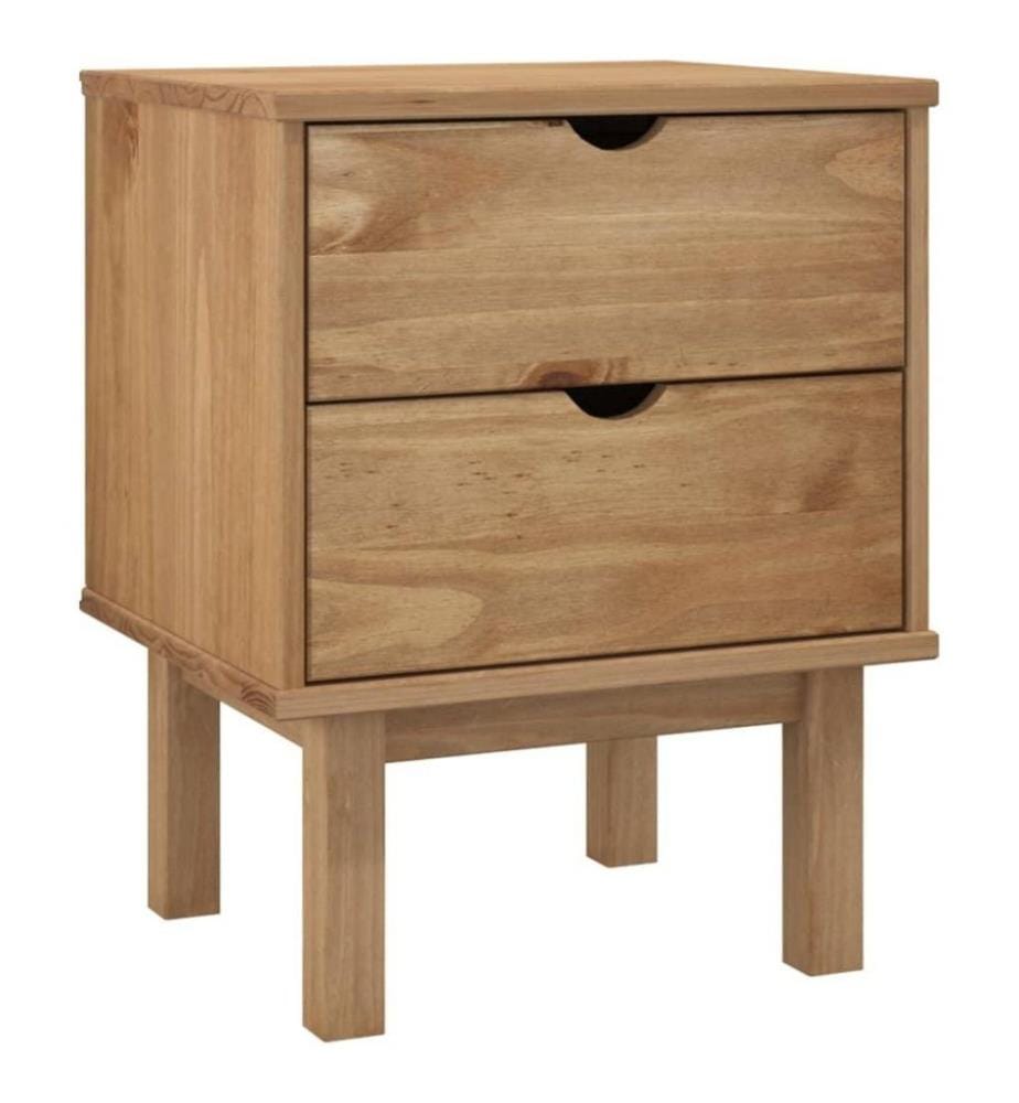 Table de chevet 46x39,5x57 cm Bois de pin solide