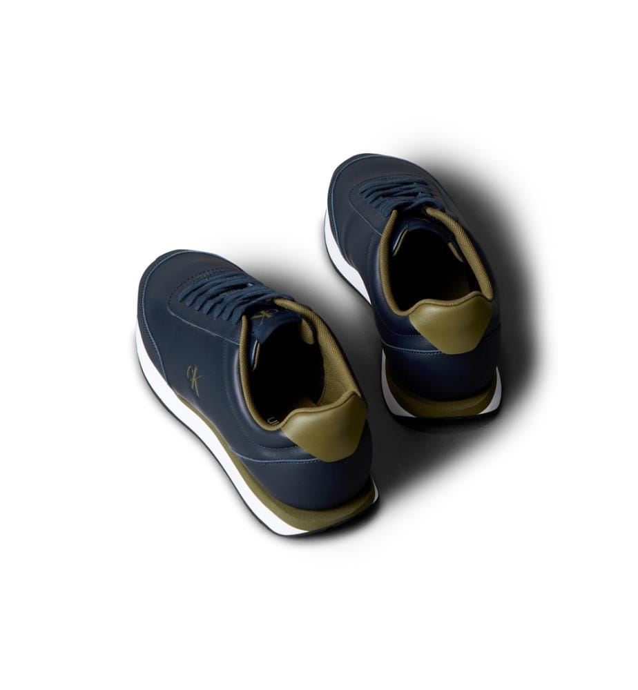 Baskets - Noir & Vert Olive