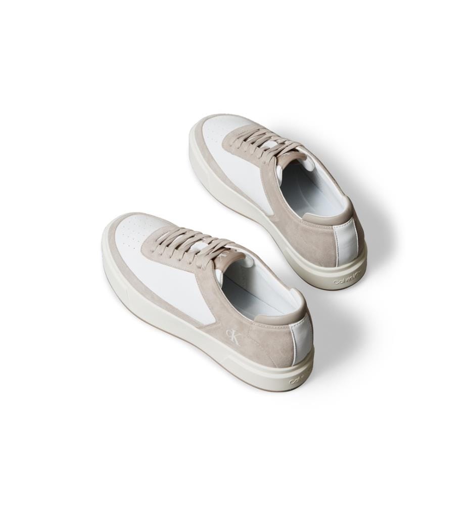 Baskets en Daim - Gris & Blanc