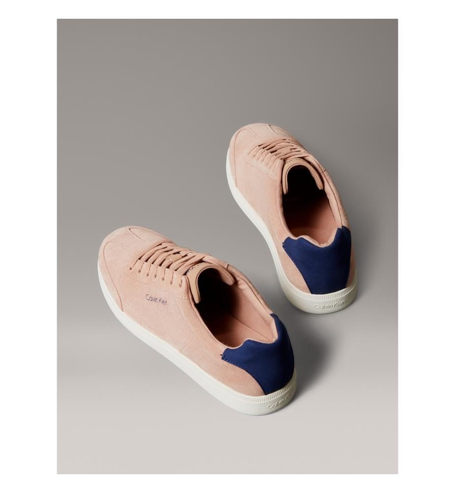 Baskets en Daim - Beige & Bleu