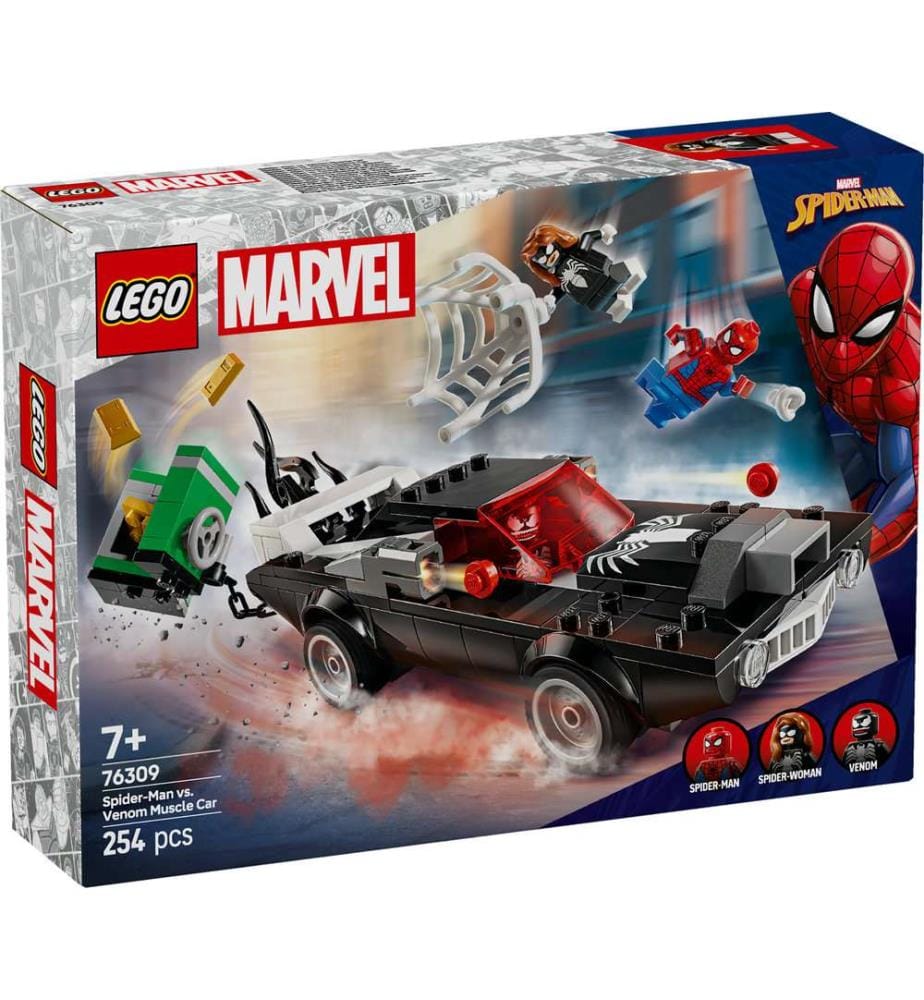 LEGO® 76309 - Spider-Man gegen Venoms Flitzer