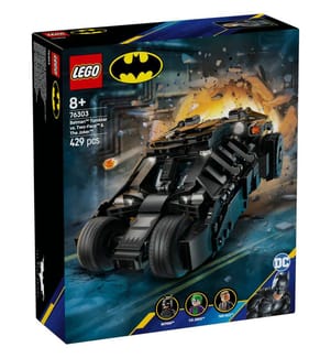 LEGO® 76303 - Batman™'s Batmobile Tumbler against Two-Face and The Joker™
