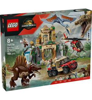 LEGO® 76976 - Spinosaurier & Quetzalcoatlus: Hubschrauber-Einsatz