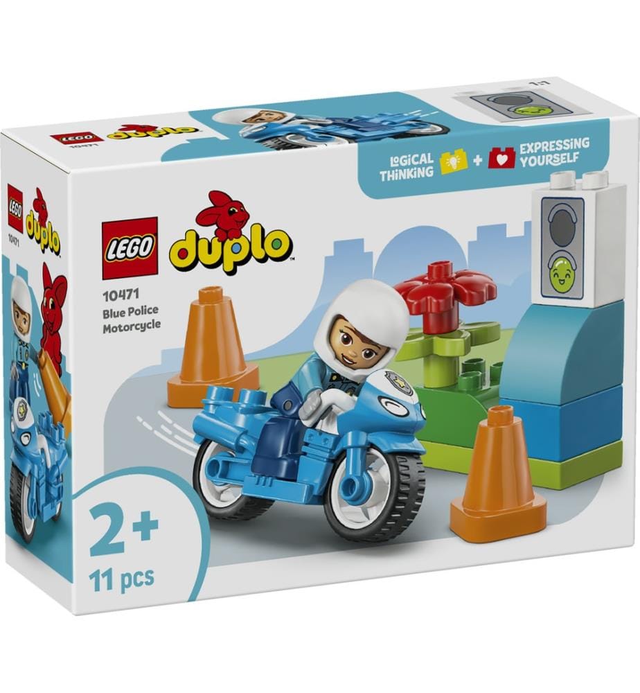 LEGO® 10471 - Motocicletta blu della Polizia