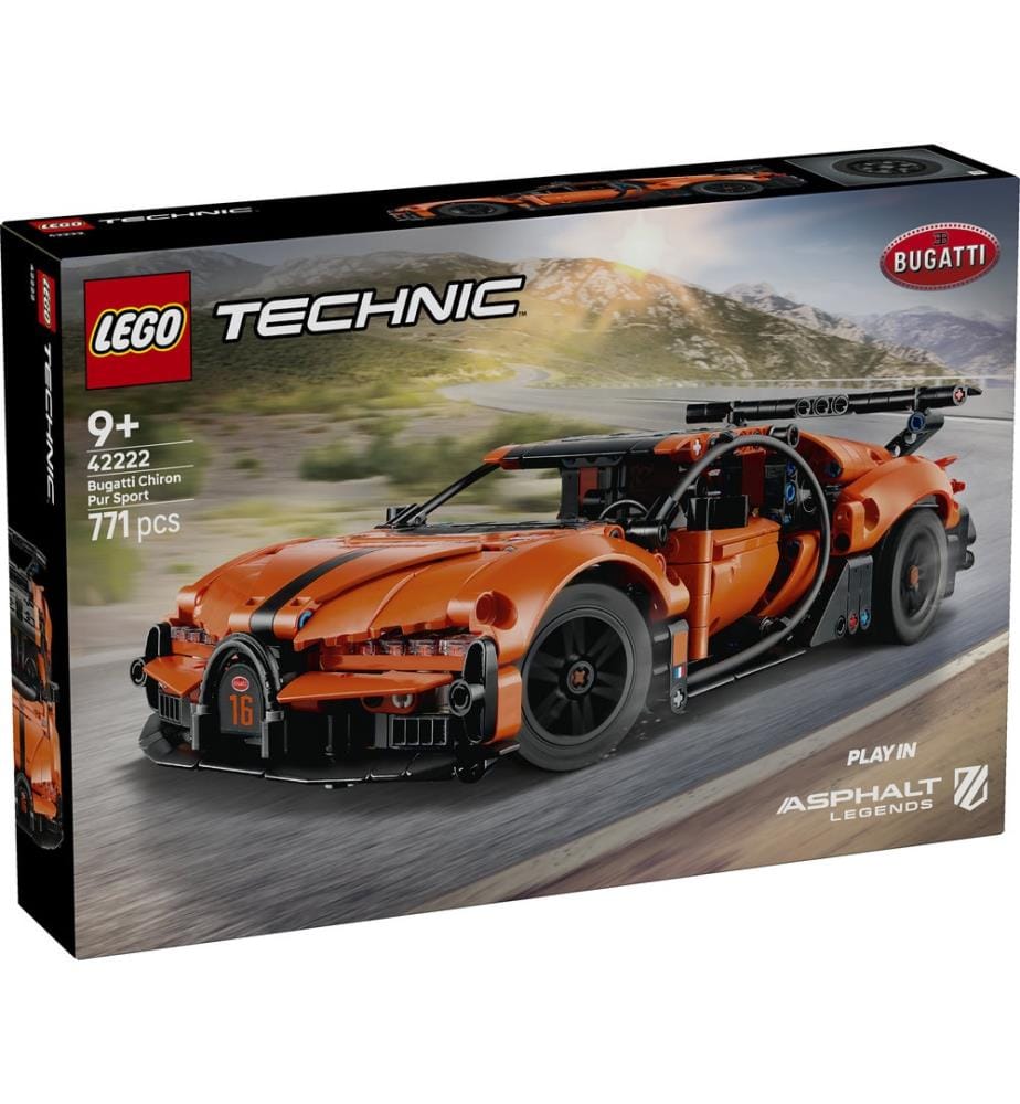 LEGO® 42222 - Bugatti Chiron Pur Sport Hypercar