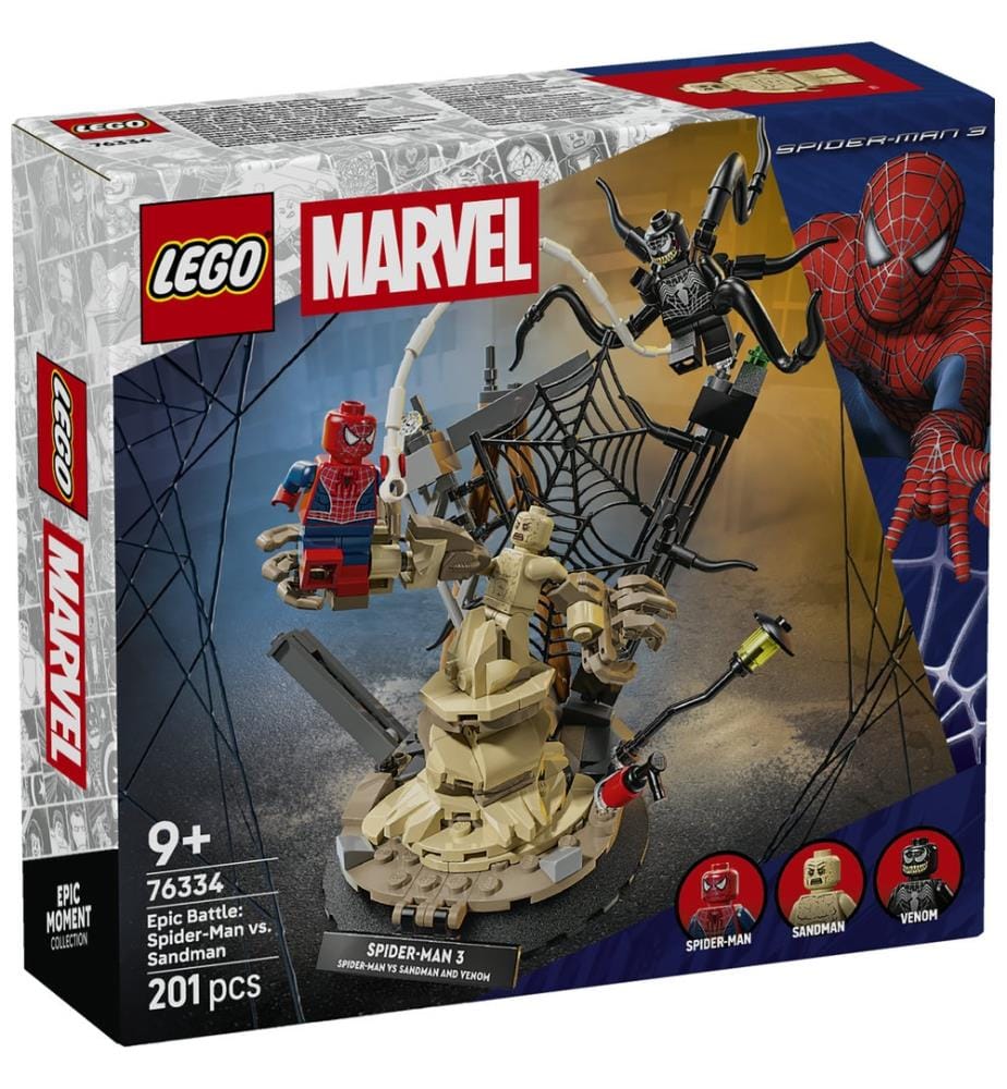 LEGO® 76334 - Le combat légendaire entre Spider-Man et Sandman