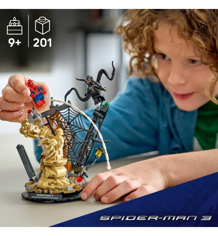 LEGO® 76334 - Le combat légendaire entre Spider-Man et Sandman