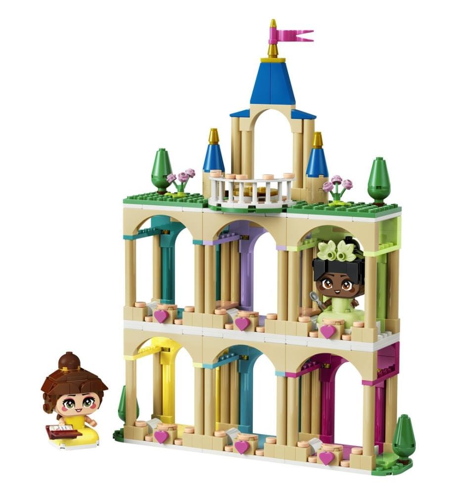 LEGO® 43291 - Mini-Belle e Mini-Tiana con Castello