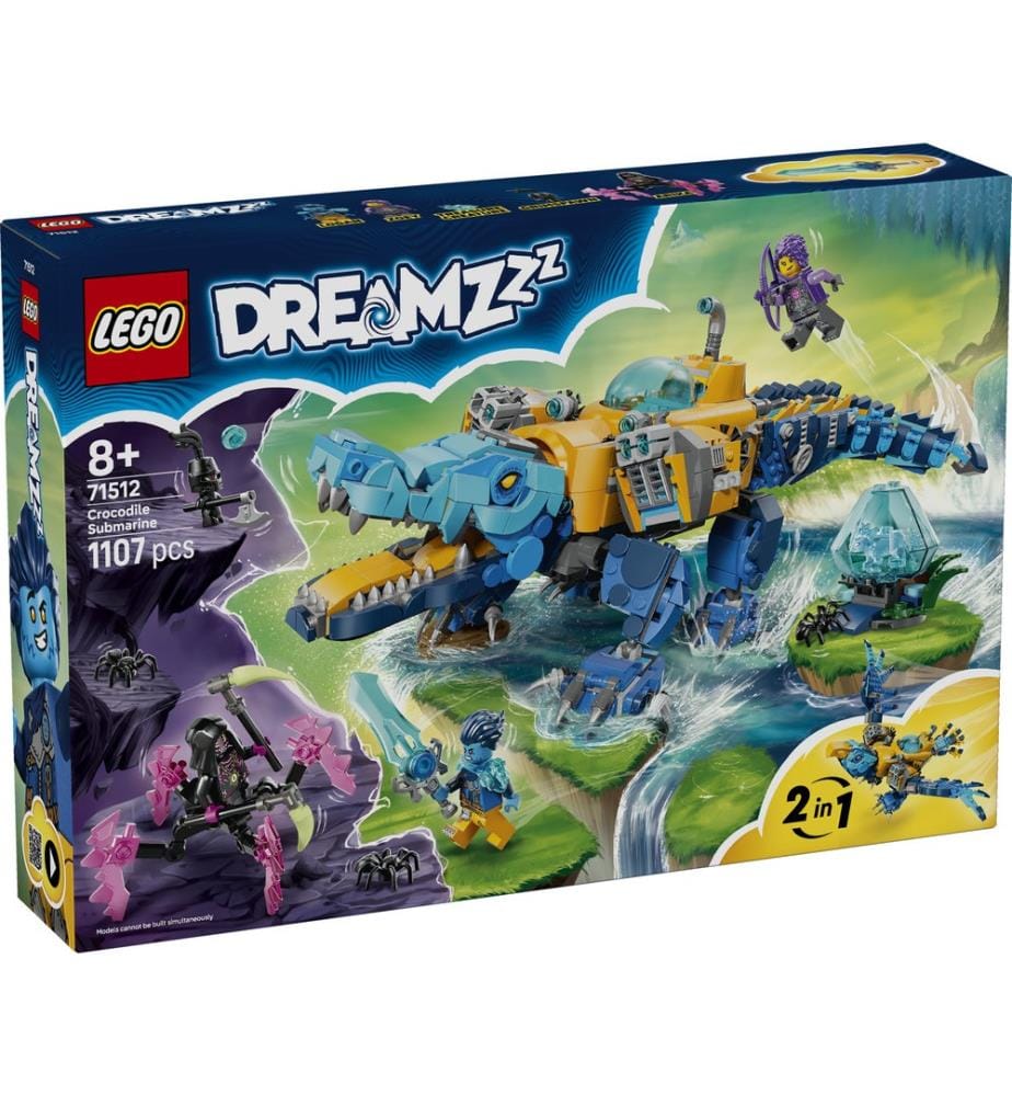 LEGO® 71512 - Krokodil-U-Boot