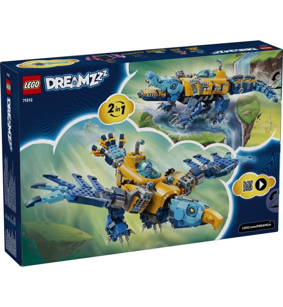 LEGO® 71512 - Krokodil-U-Boot