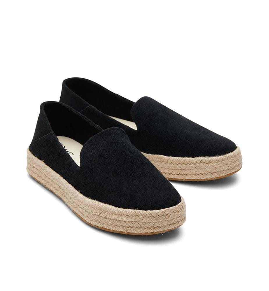 Espadrilles Carolina Suede - Noir