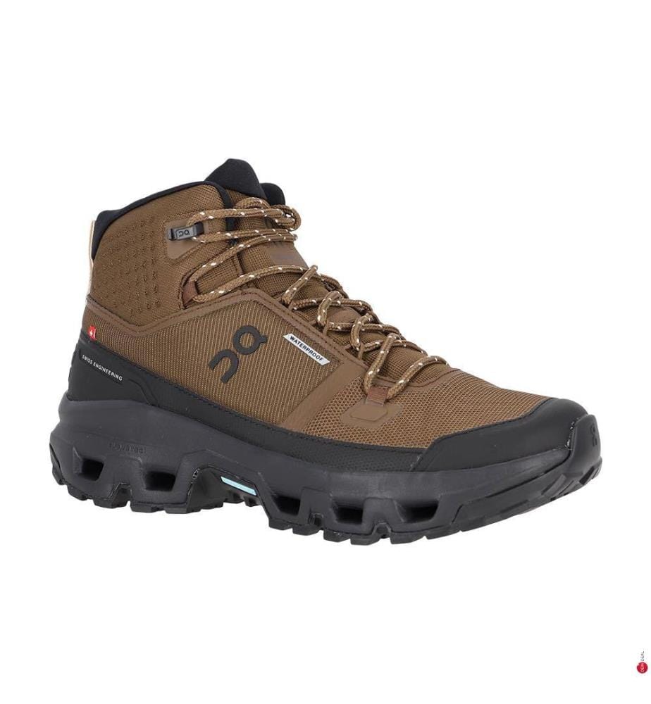 Baskets Cloudrock Mid Waterproof - Brun et Noir