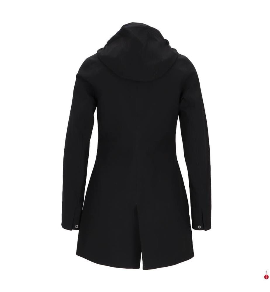 Giacca Mathy Bonded 3/4 di lunghezza - Nero-Blu Profondo