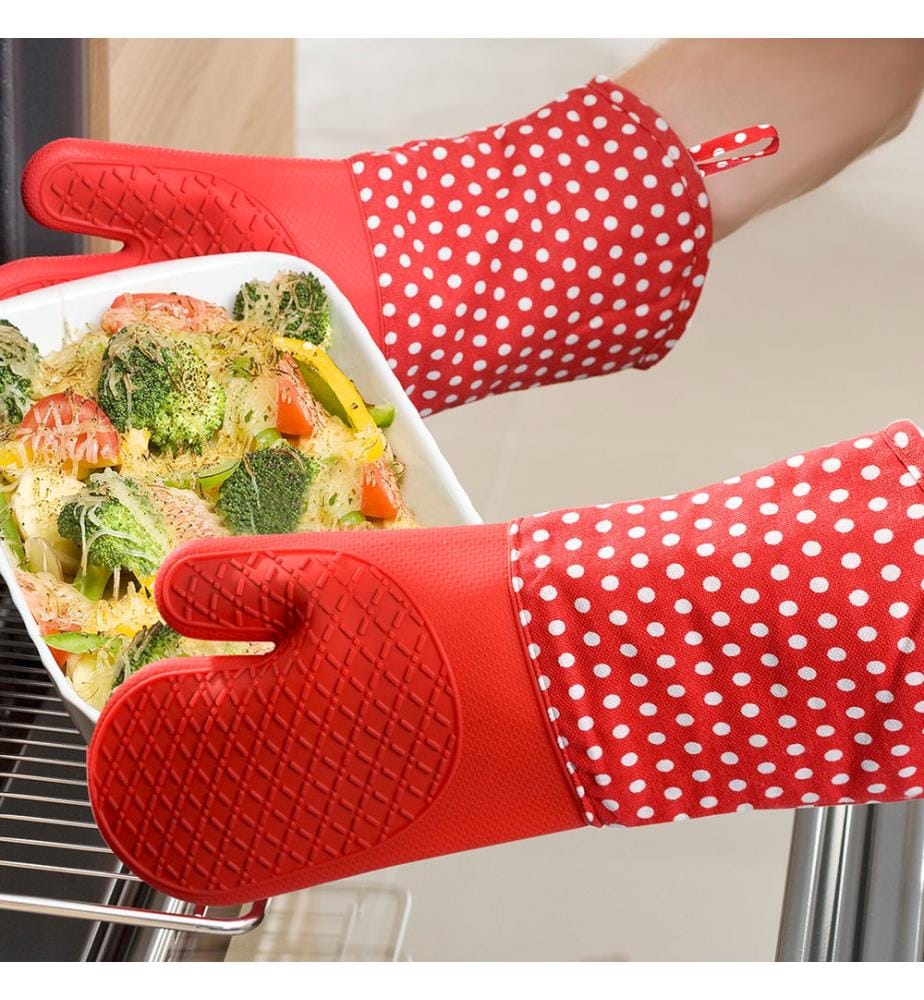 Topfhandschuhe - Rot