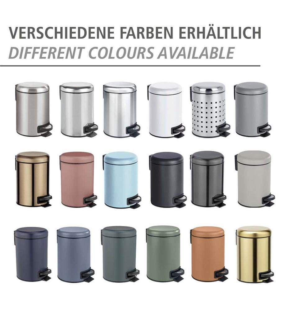 Kleiner Treteimer Leman 3l, altrosa
