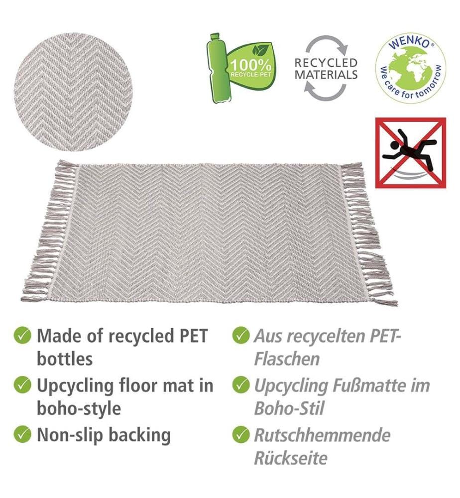 Badematte 50x80cm Gata aus 100% recyceltem PET