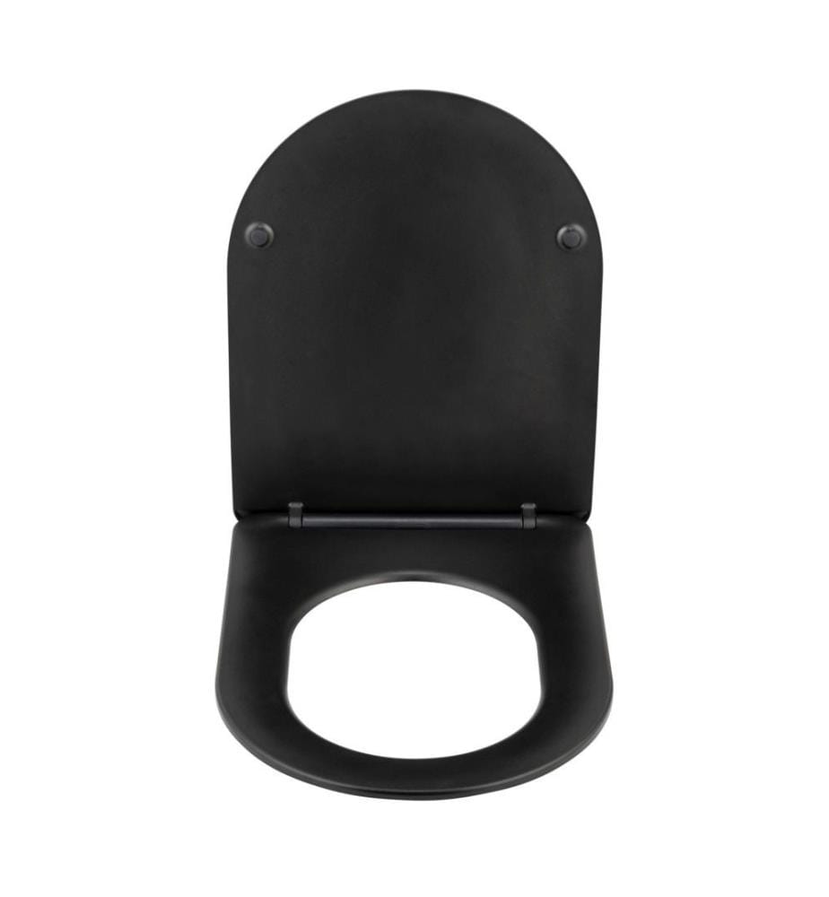 Sedile per WC Galati in Duroplast - Nero
