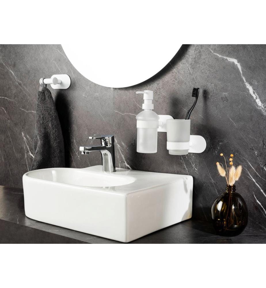 Turbo-Loc® Porta spazzolino Uno Orea - Bianco