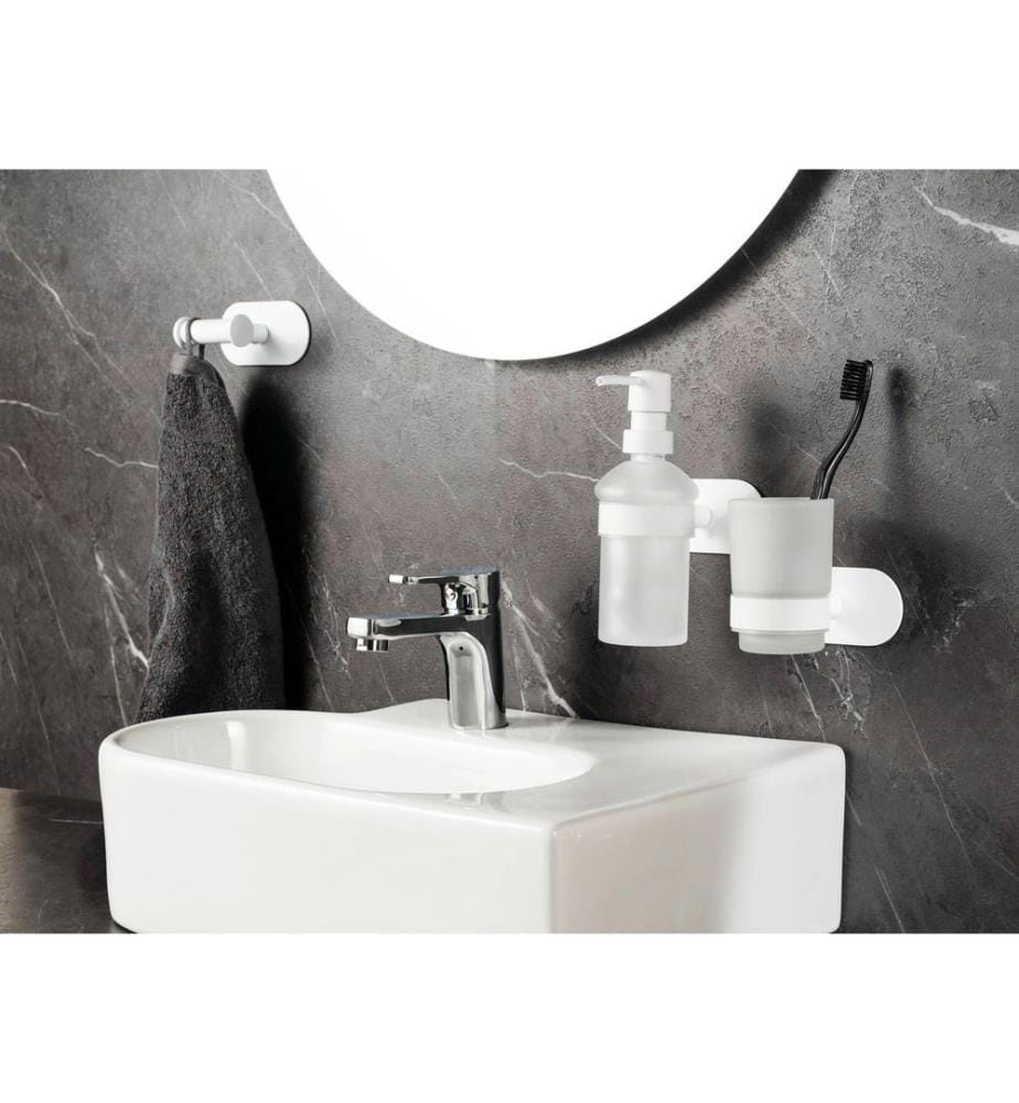 Turbo-Loc® Distributore di sapone Orea - Bianco