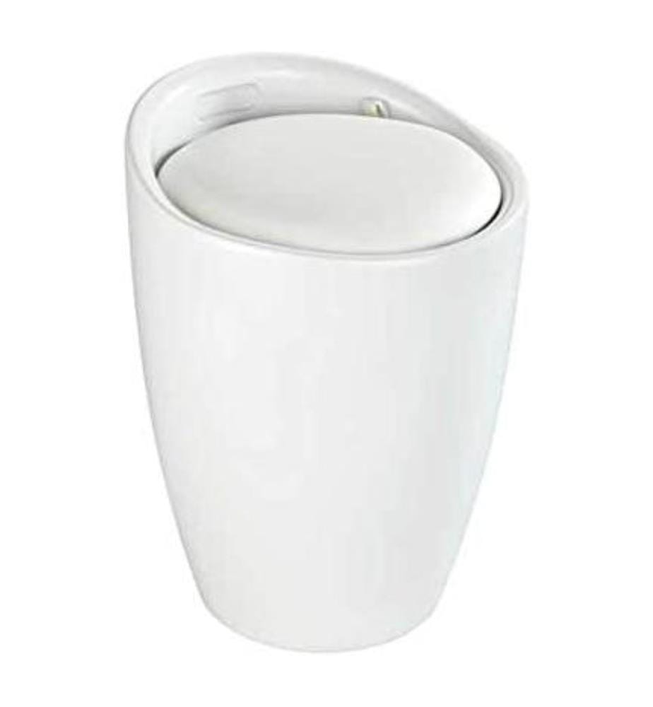 Shower Stool Candy, Bianco