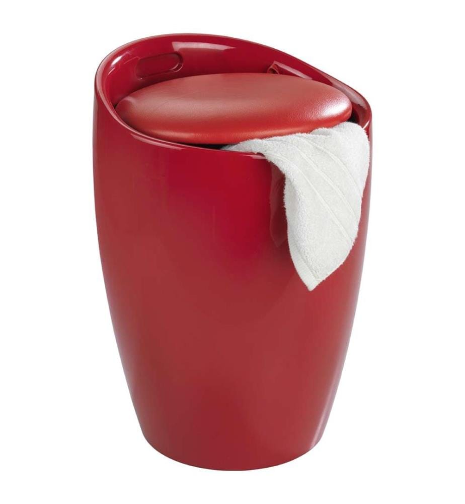 Badezimmerhocker - Candy Red