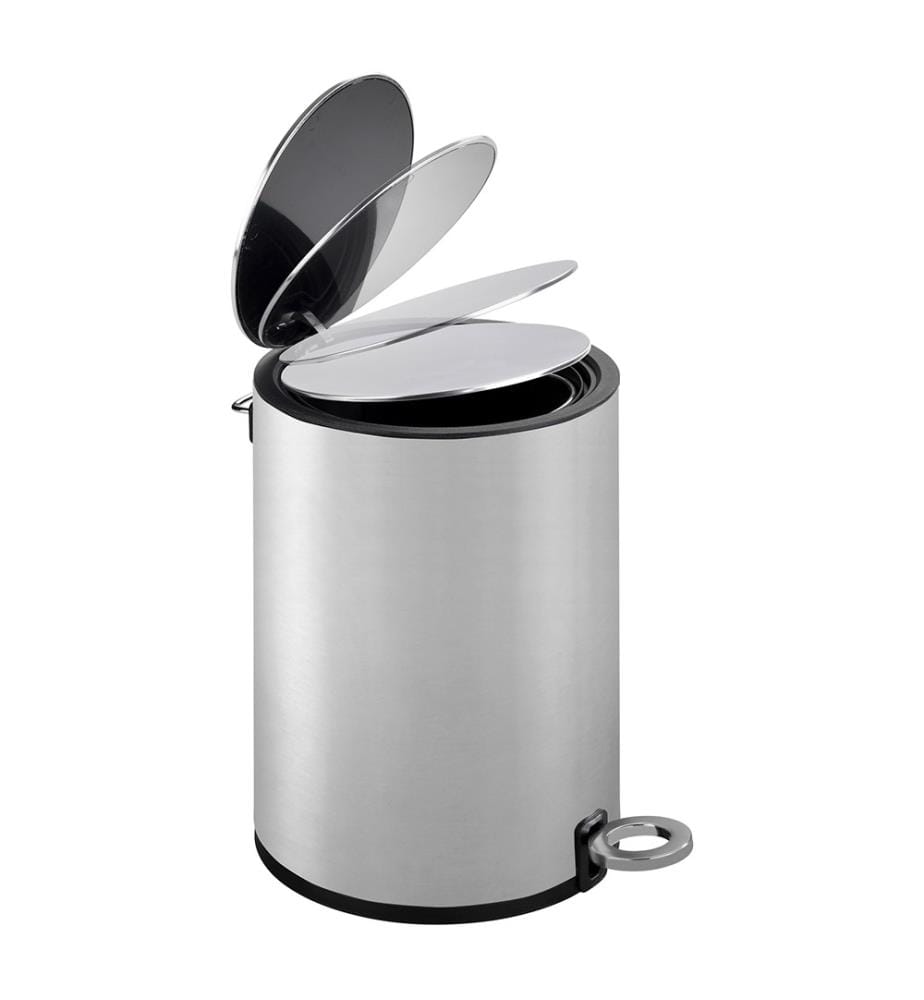 Kosmetik Treteimer Monza Easy Close Edelstahl matt, 3 Liter