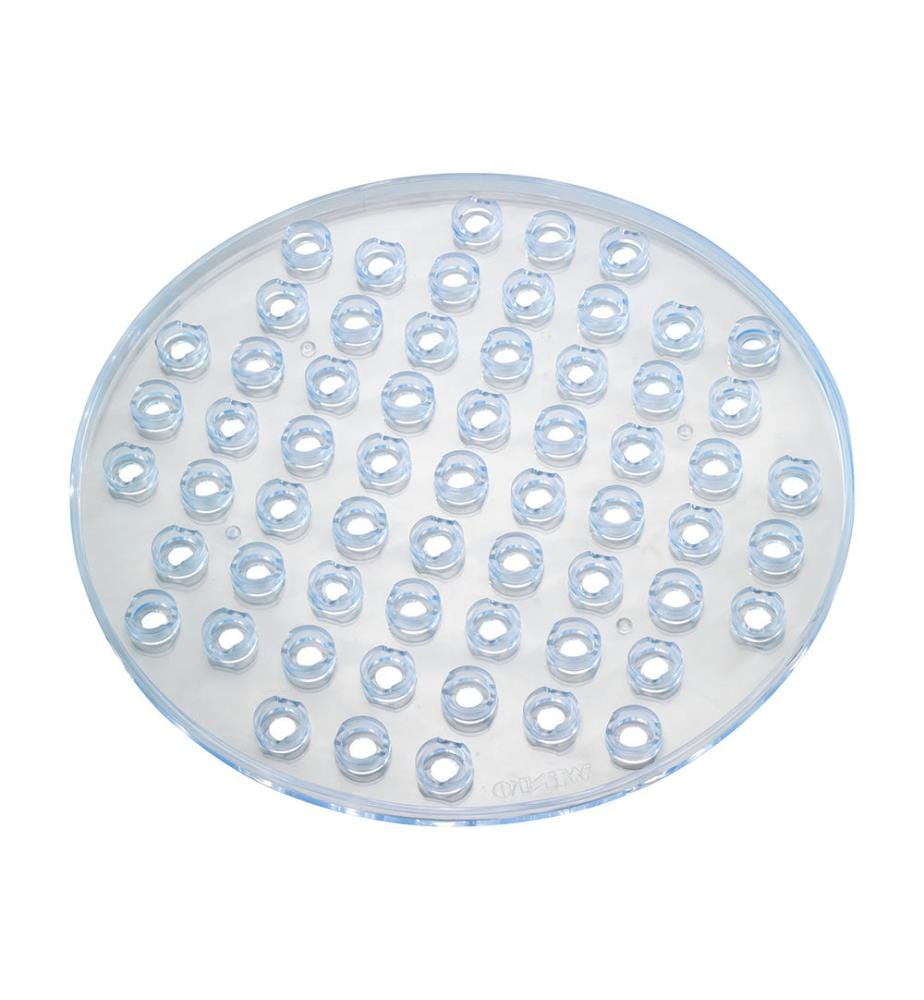 Fond d'évier Kristall transparent, rond