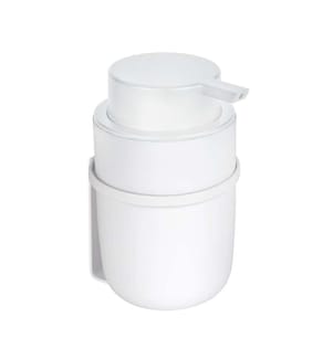 Dosatore di sapone Turbo-Loc Carpino Bianco, fissaggio senza trapano
