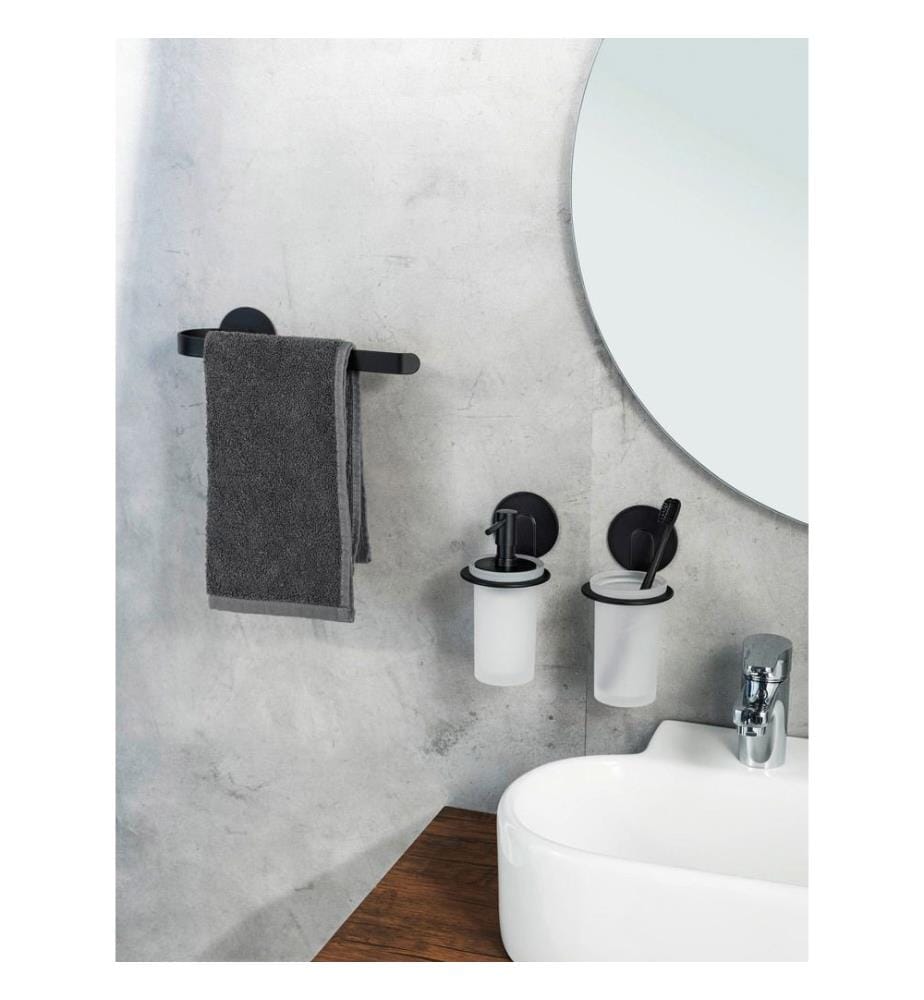 Dosatore di sapone Turbo-Loc® Bivio - Nero