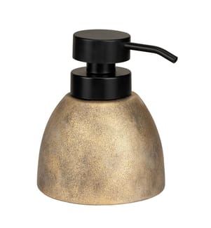 Distributore di sapone Mod. Tremea, bronzo, ceramica, 0,3L, 11,5x14x12 cm, design elegante in look bronzo