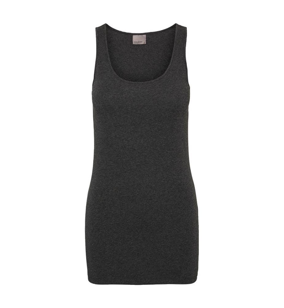 Canotta maxi - Grigio scuro