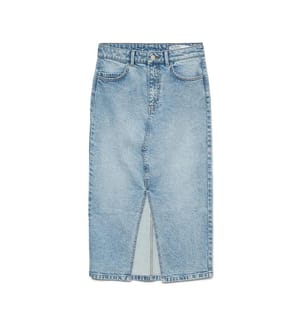 Gonna in Denim - Denim Blu Chiaro